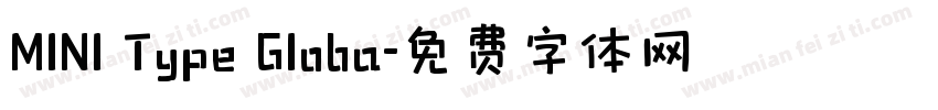 MINI Type Globa字体转换